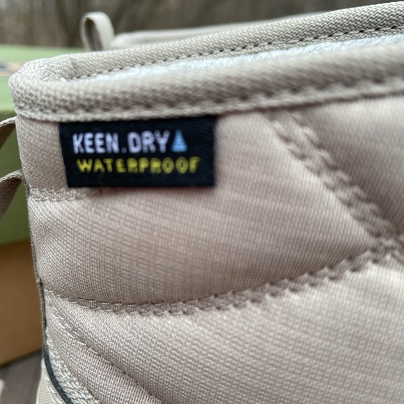 KEEN Terradora II Ankle Pull-On 8.5  Women's Outdoor Waterproof  Taupe Boot New - Picture 9 of 10